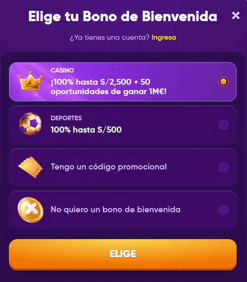 KingMaker Casino Espana reg